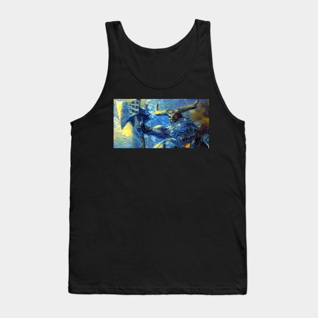 Dragon Age Inquisition The Iron Bull Starry Night Tank Top by Starry Night